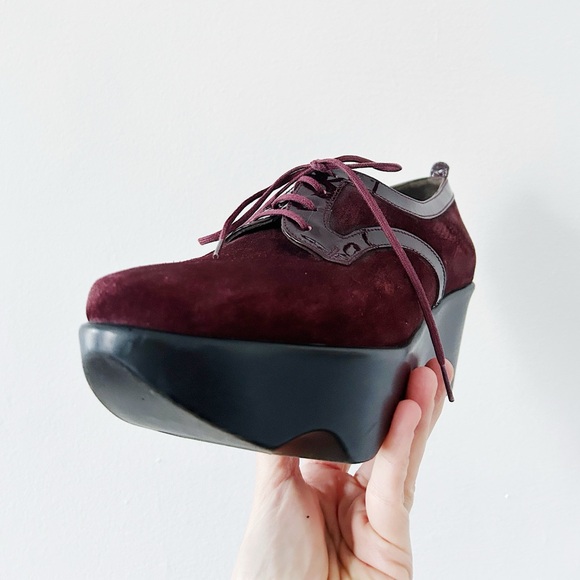 Minimalist wedge Robert Clergerie made in France - Picture 5 of 8